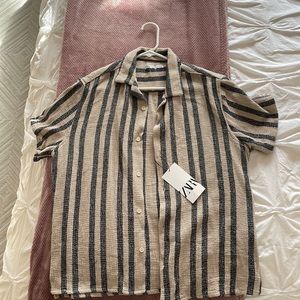 Zara Button Up Summer Shirt